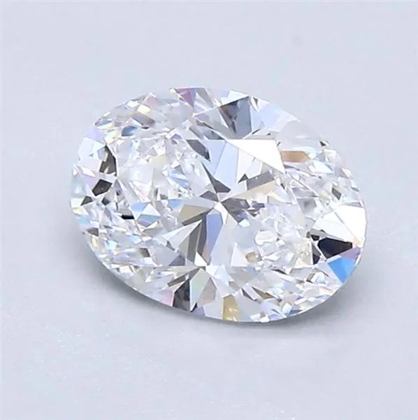 0.90ct Oval Natural Diamond (Colour D, Clarity VS1, GIA Certified)