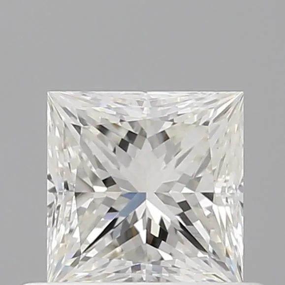 0.50ct Princess Natural Diamond (Colour H, Clarity VS1, GIA Certified)
