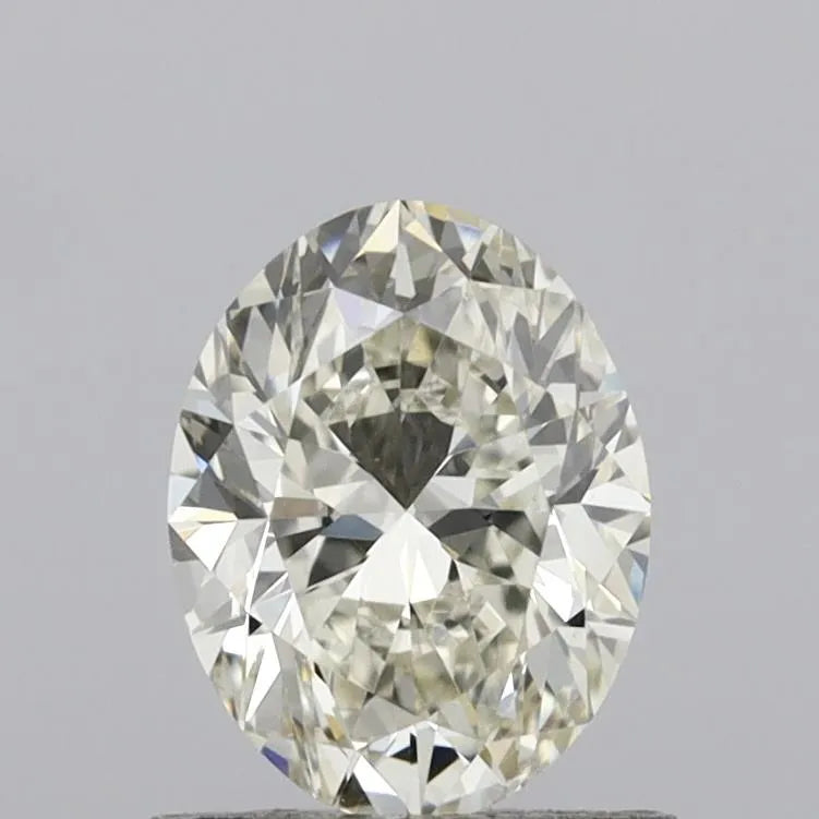 0.90ct Oval Natural Diamond (Colour H, Clarity VS2, Cut VG, IGI Certified)