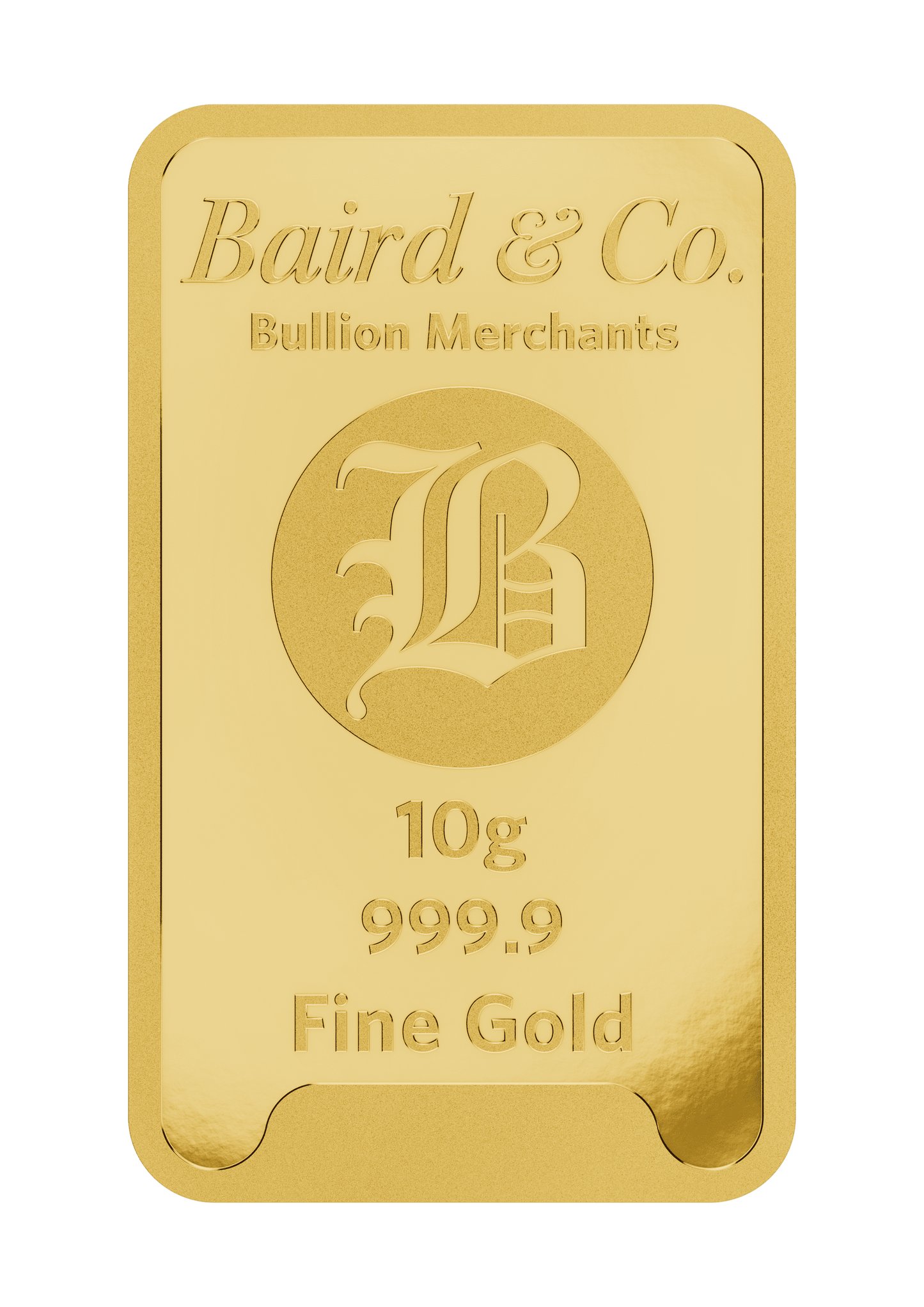 Baird & Co. Zlatna poluga 10 g