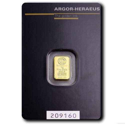 Argor Heraeus Zlatna Poluga 1g