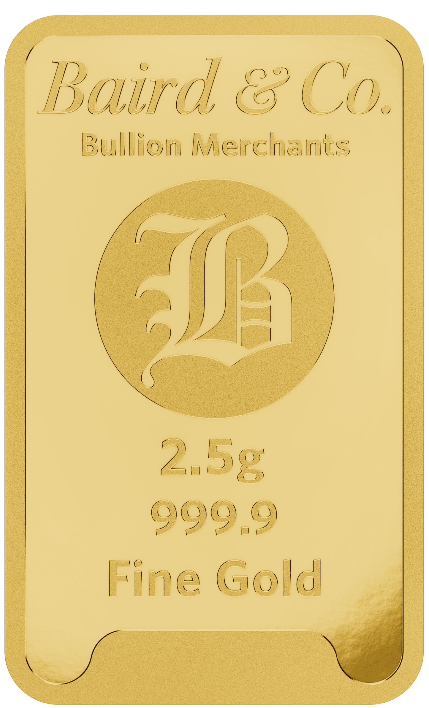 Baird & Co. Zlatna Poluga 2.5 g
